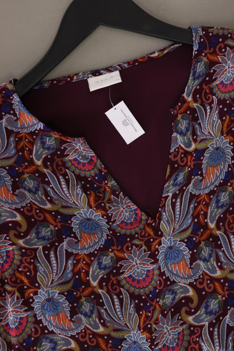 Vila Langarmkleid Gr. 36 neuwertig lila aus Polyester