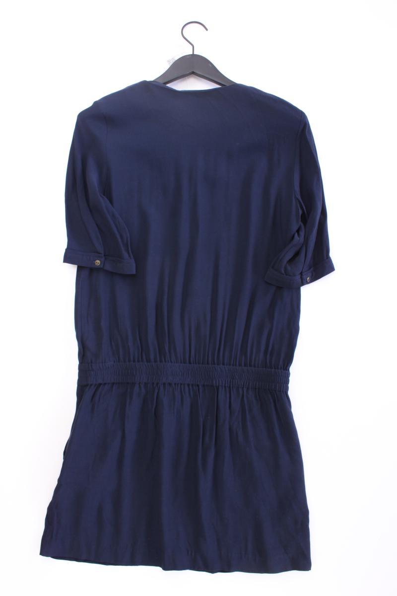 Promod Kleid Gr. 38 neu mit Etikett Kurzarm blau aus Viskose