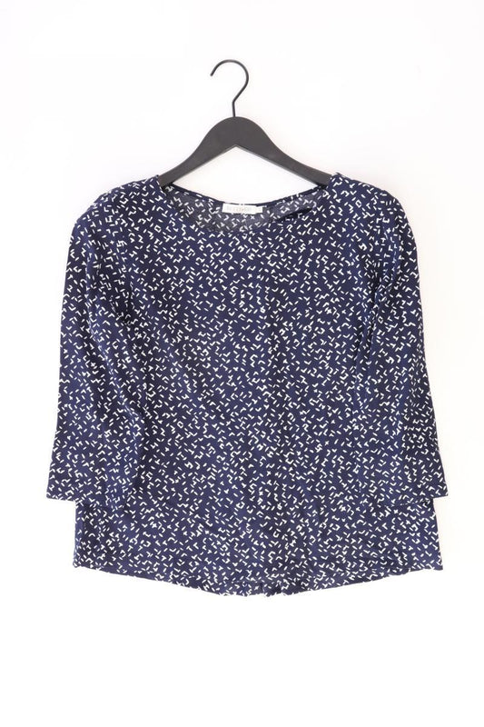 Betty & Co. Regular Bluse Gr. 38 3/4 Ärmel blau aus Viskose