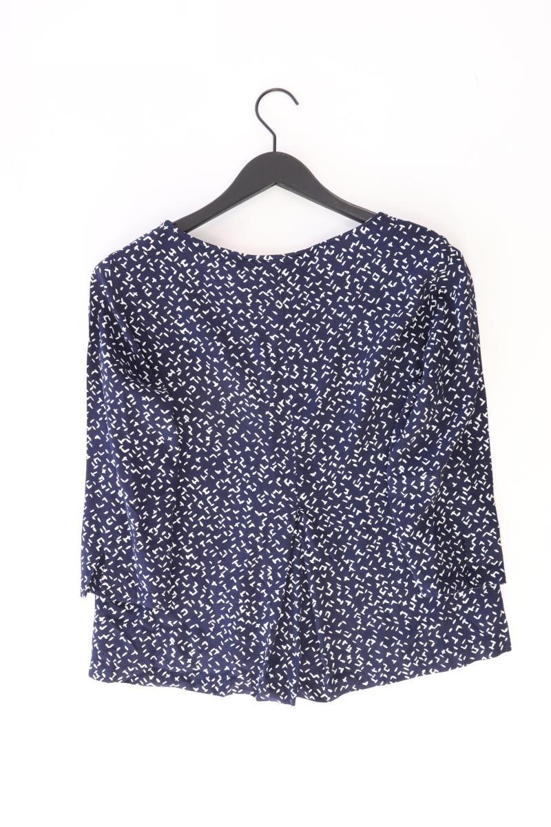 Betty & Co. Regular Bluse Gr. 38 3/4 Ärmel blau aus Viskose