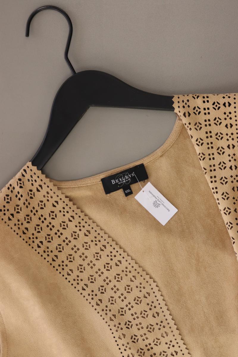 Bexleys Weste Gr. XXL neuwertig braun aus Polyester