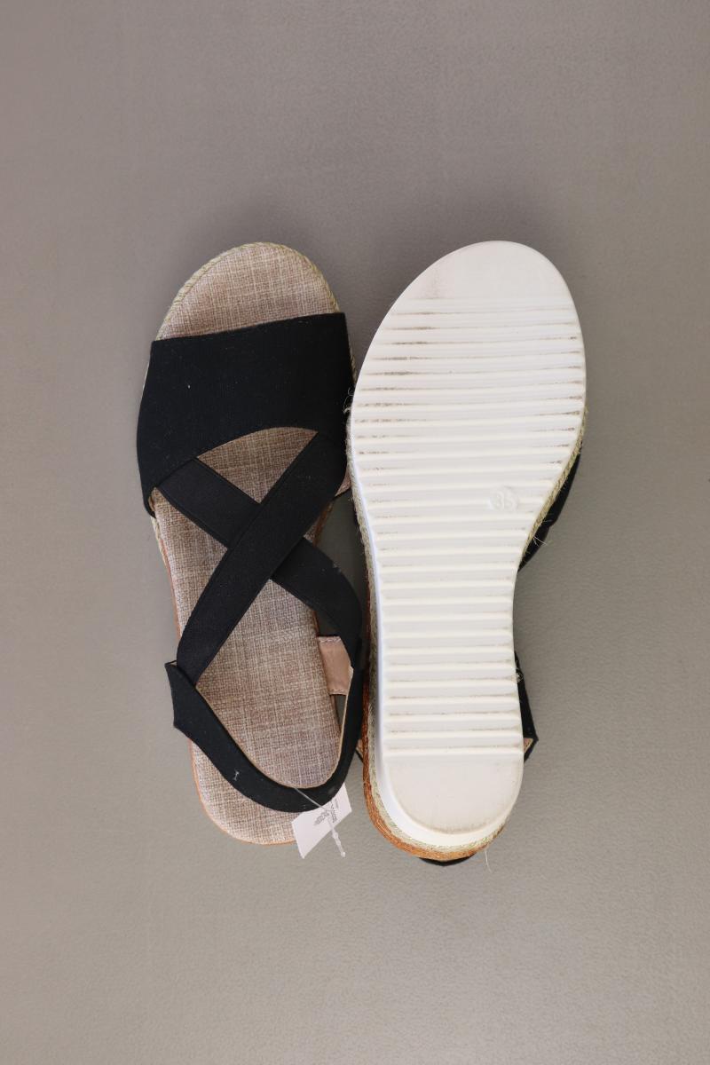 Sandalen Gr. 36 schwarz