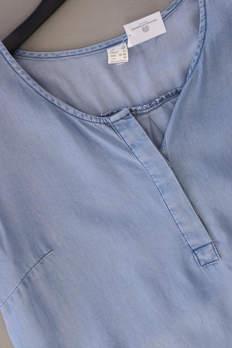 Cargokleid Gr. Kurzgröße 20 Kurzarm blau