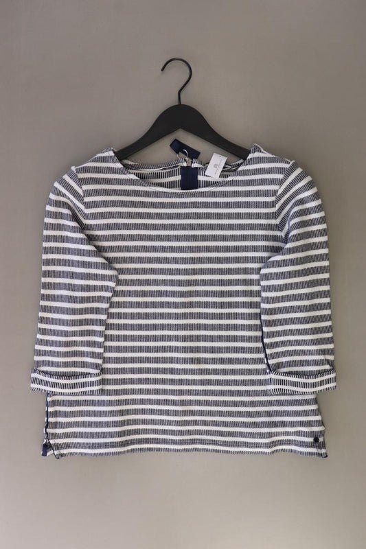 Marc O'Polo Feinstrickpullover Gr. M gestreift blau aus Baumwolle