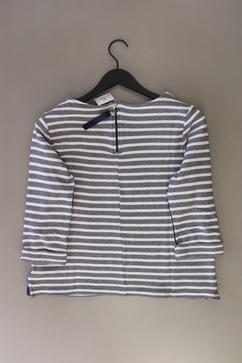 Marc O'Polo Feinstrickpullover Gr. M gestreift blau aus Baumwolle