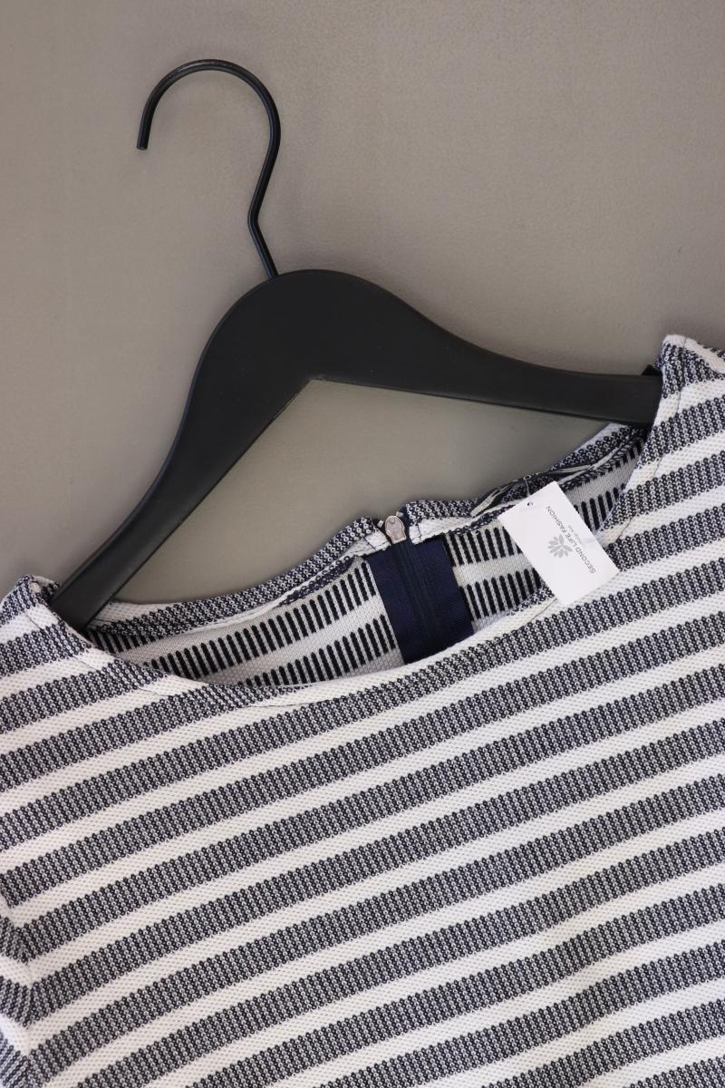 Marc O'Polo Feinstrickpullover Gr. M gestreift blau aus Baumwolle