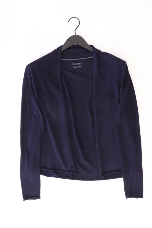Marc O'Polo Strickjacke Gr. M Langarm blau aus Wolle
