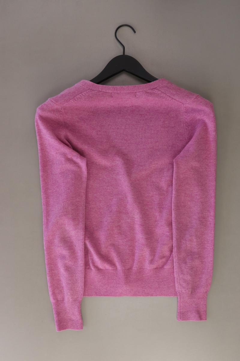 Gant Strickjacke Gr. S Langarm rosa aus Wolle