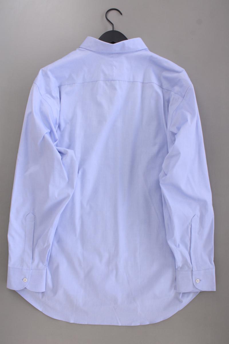CHARLES TYRWHITT Langarmhemd für Herren Gr. Hemdgröße 46 blau aus Baumwolle