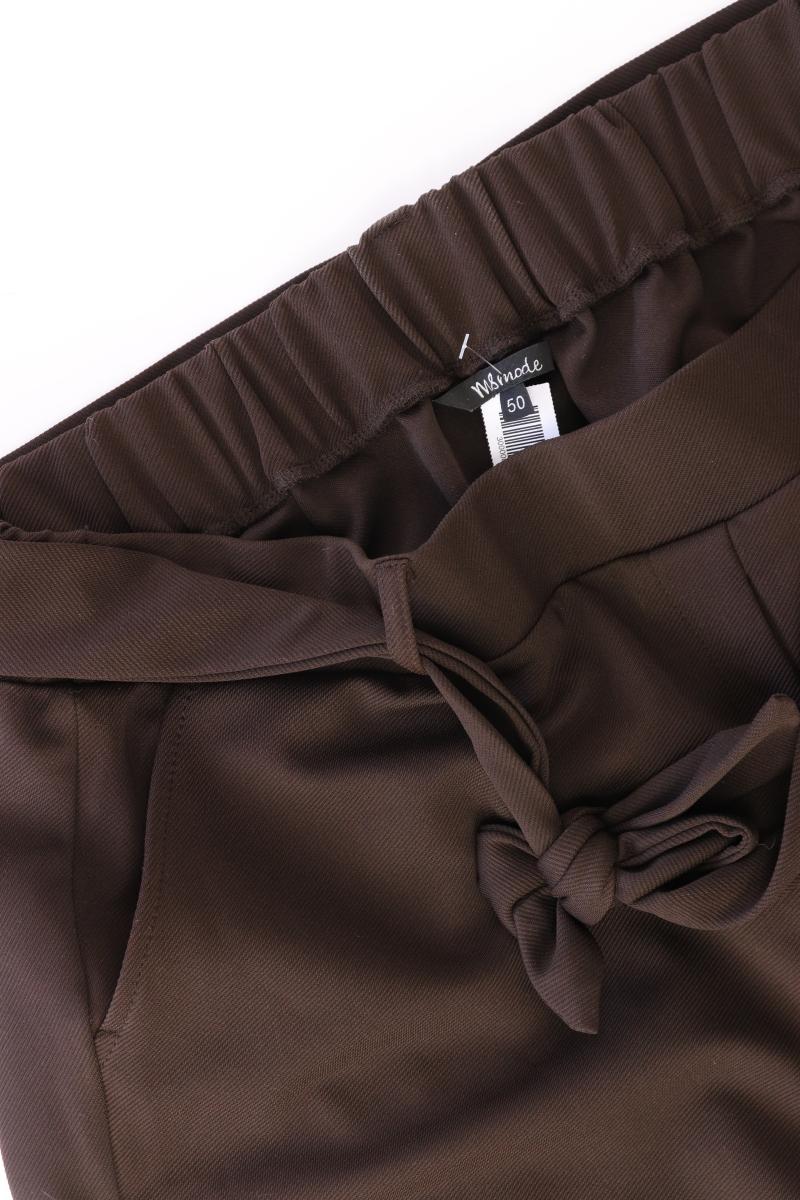 M&S Stoffhose Gr. 50 braun aus Polyester
