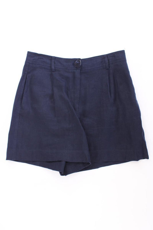 Reserved Shorts Gr. 38 blau aus Leinen