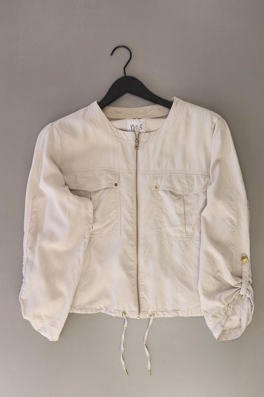 M&S Regular Jacke Gr. 46 creme aus Lyocell