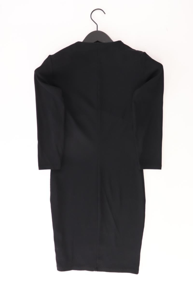 Bershka Abendkleid Gr. S 3/4 Ärmel schwarz aus Polyester