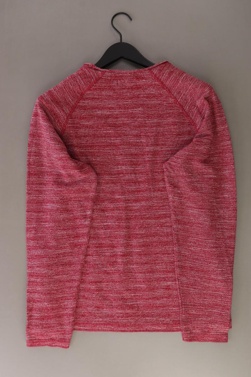 Jack & Jones Feinstrickpullover für Herren Gr. M rot aus Baumwolle