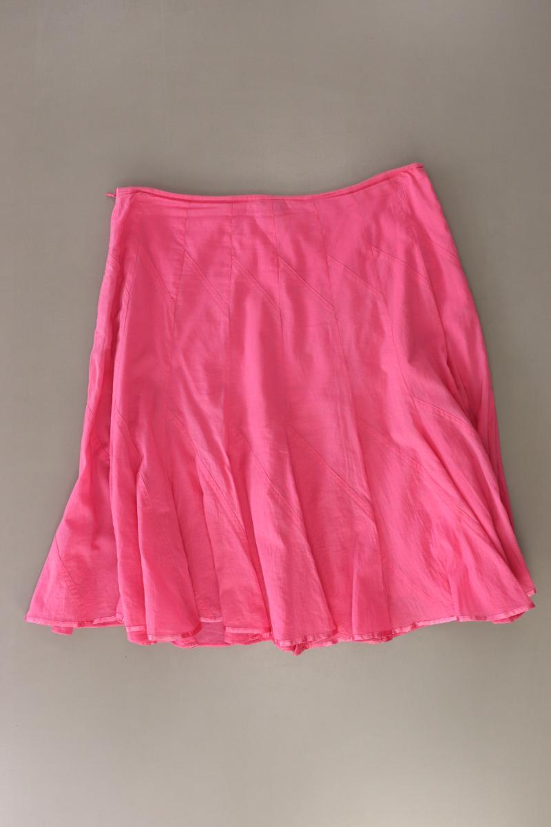 Esprit Collection Faltenrock Gr. 38 pink aus Baumwolle