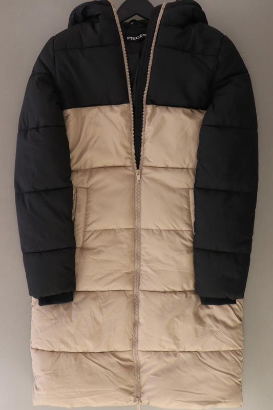 Pieces Wintermantel Gr. XS schwarz aus Polyester