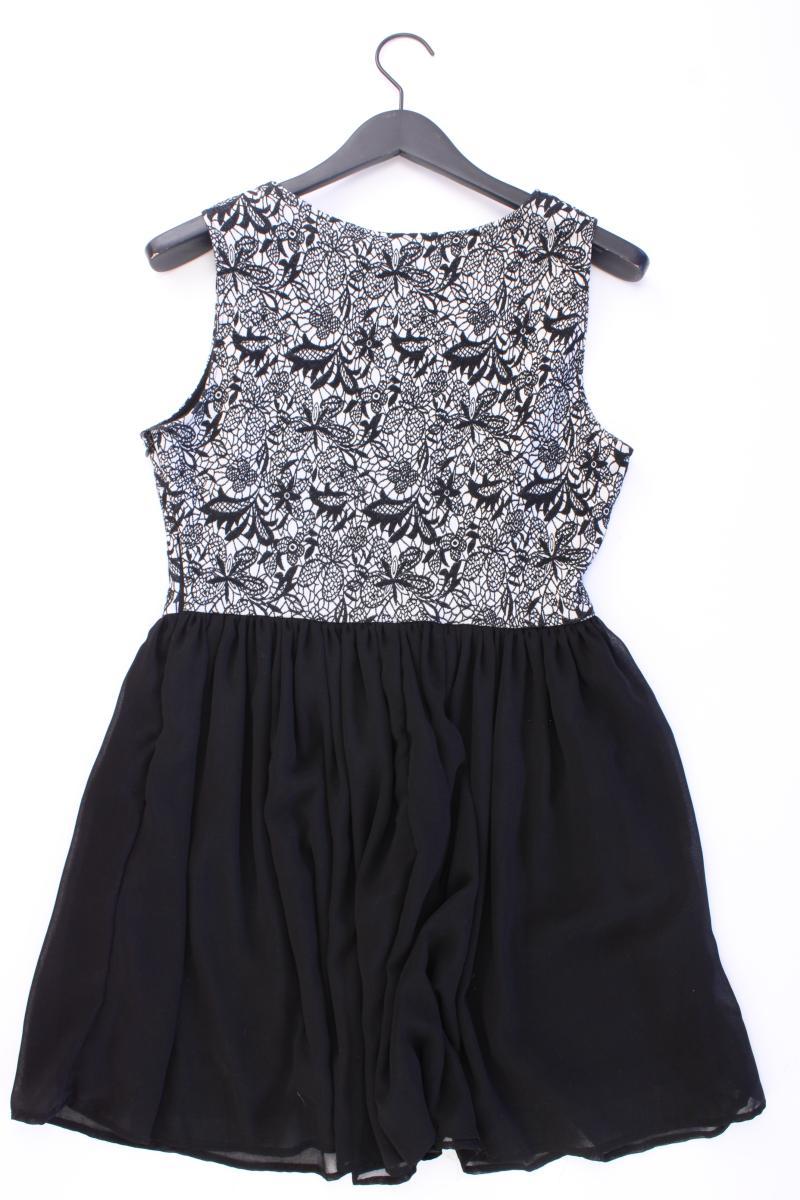 Vila Abendkleid Gr. M Ärmellos schwarz aus Baumwolle