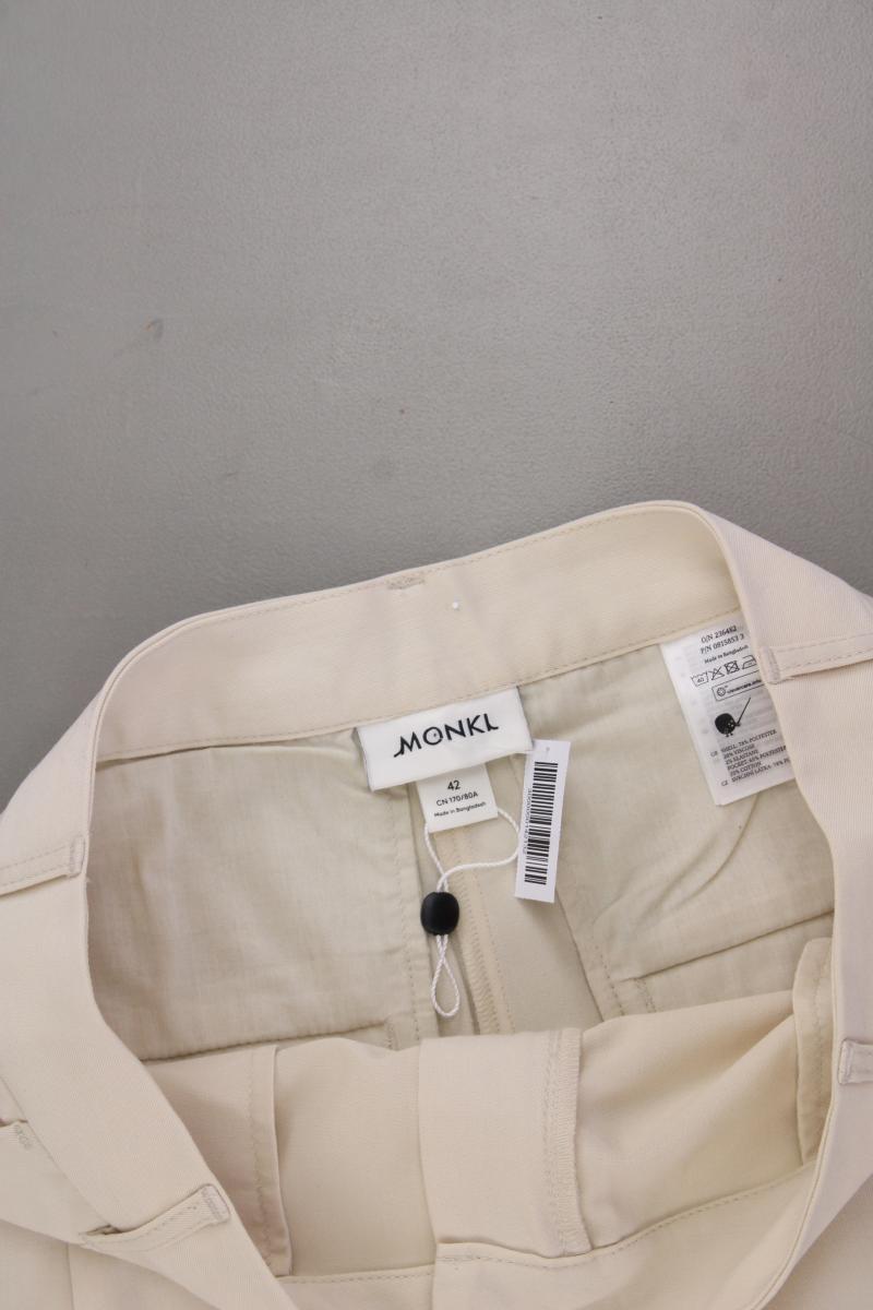 Monki Shorts Gr. 42 creme aus Polyester