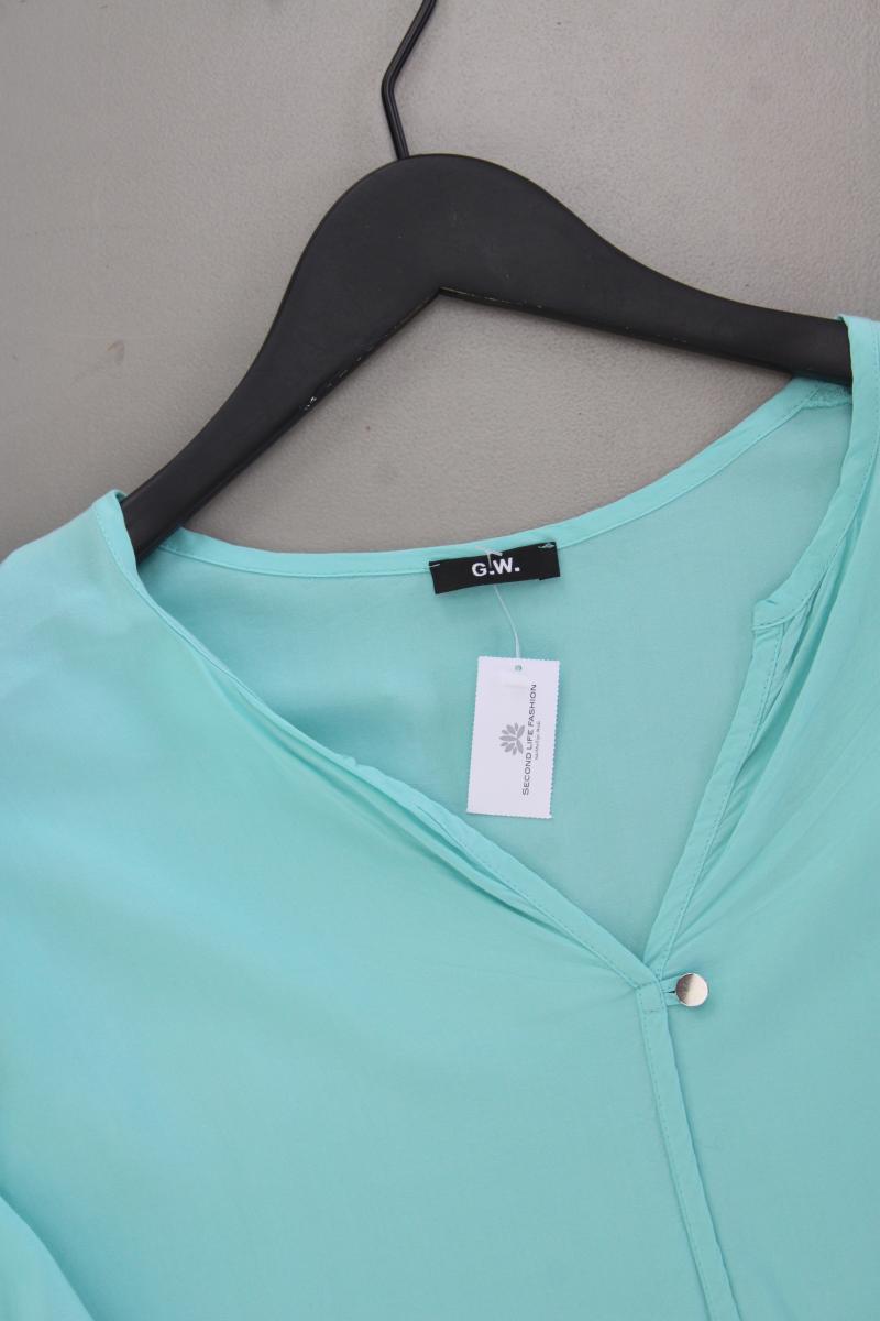 Gerry Weber Classic Bluse Gr. 46 3/4 Ärmel türkis
