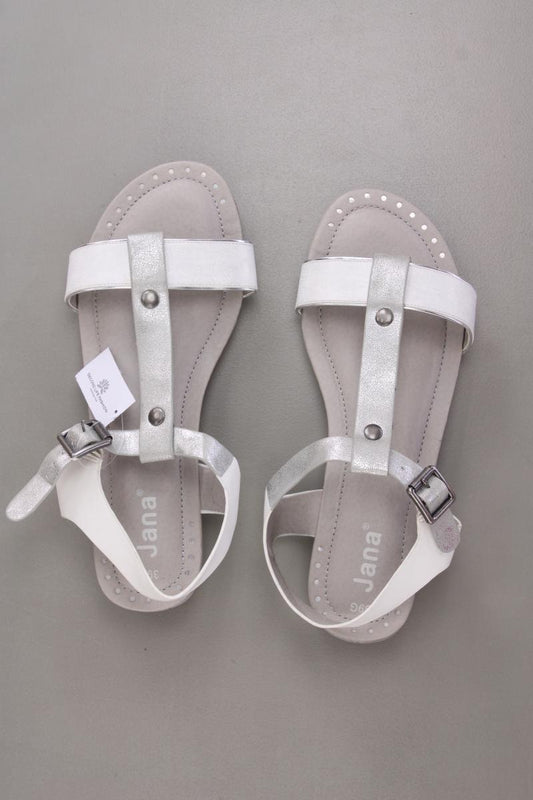 JANA Sandalen Gr. 39 neuwertig silber
