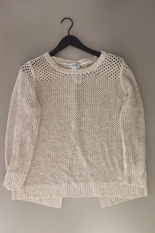 amy by AMY VERMONT Grobstrickpullover Gr. 48 creme aus Baumwolle