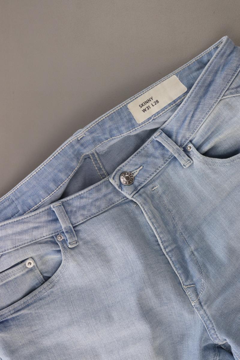 Esprit Skinny Jeans Gr. W31/L28 blau aus Baumwolle
