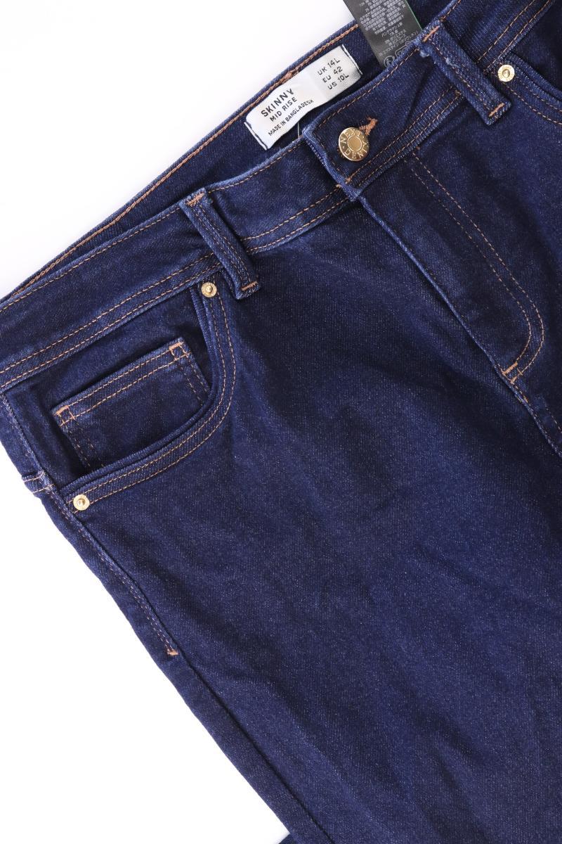 next Skinny Jeans Gr. 42 blau aus Baumwolle
