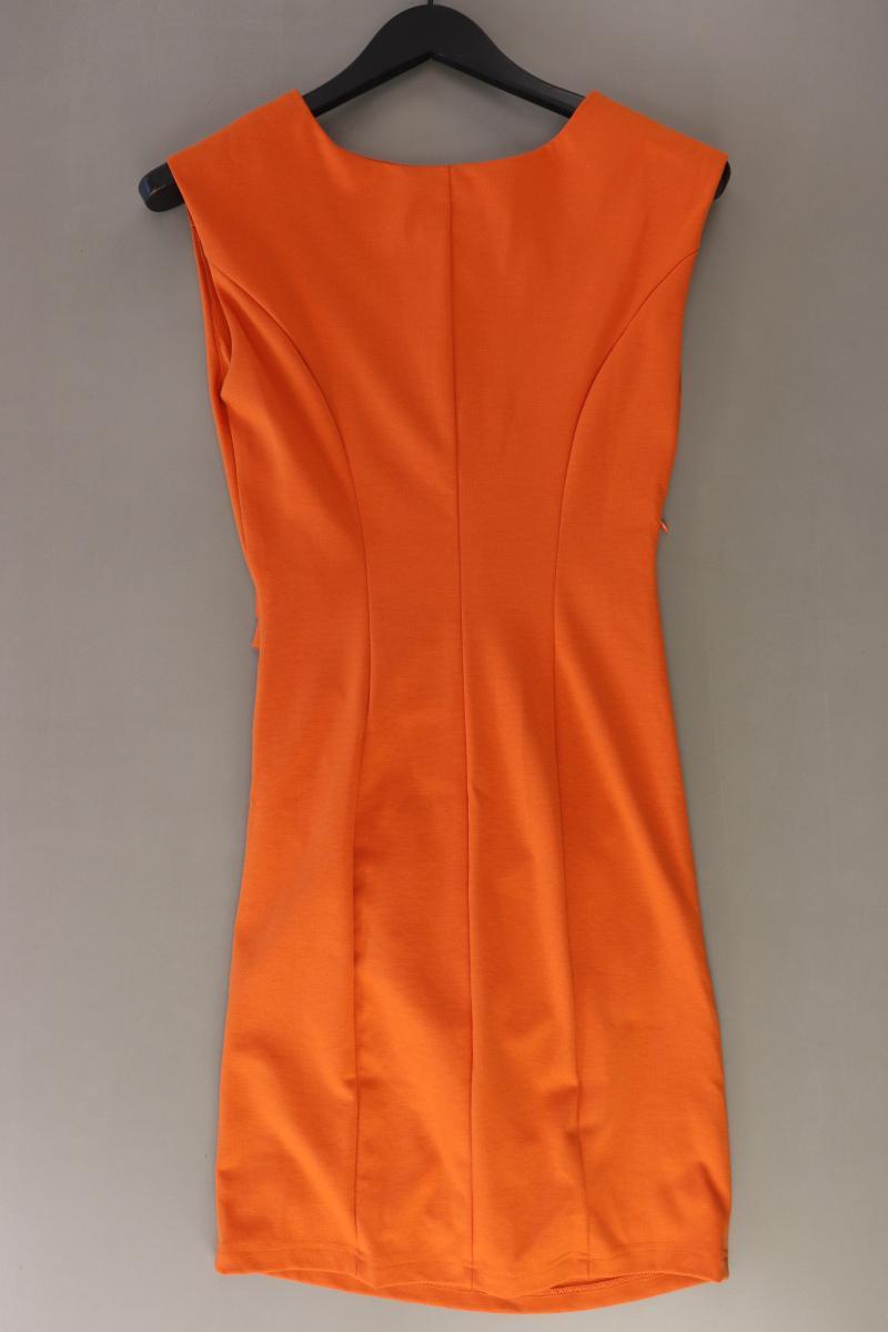 Kaffe Trägerkleid Gr. S Ärmellos orange aus Polyester