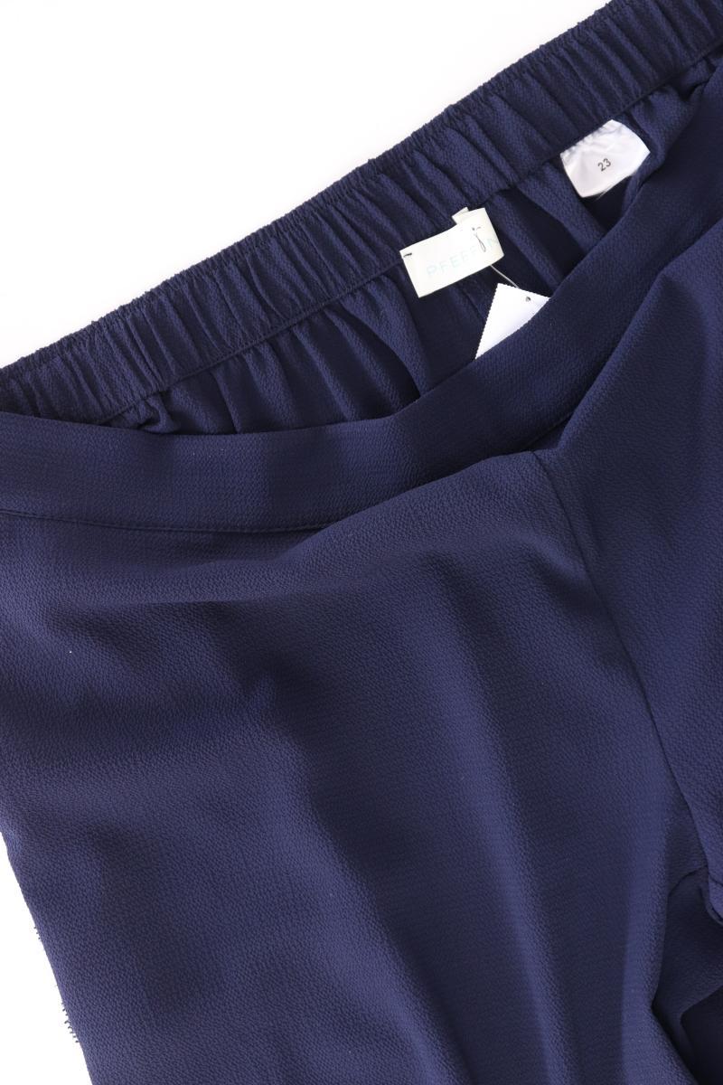 Pfeffinger Stoffhose Gr. Kurzgröße 23 blau aus Polyester