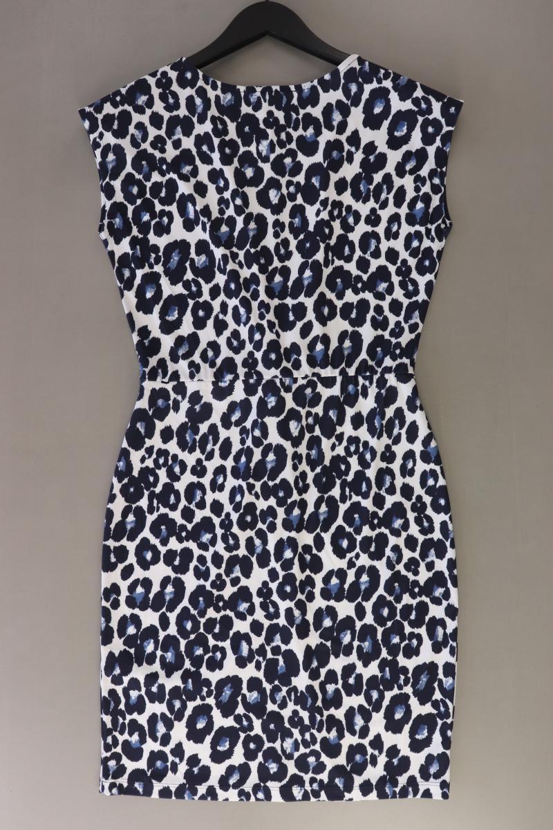 Betty & Co. Stretchkleid Gr. 36 mit Tierdruck neuwertig Kurzarm blau