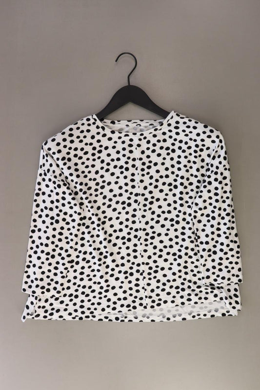 Opus Shirt "Sotti" Gr. 36 gepunktet 3/4 Ärmel weiß aus Viskose