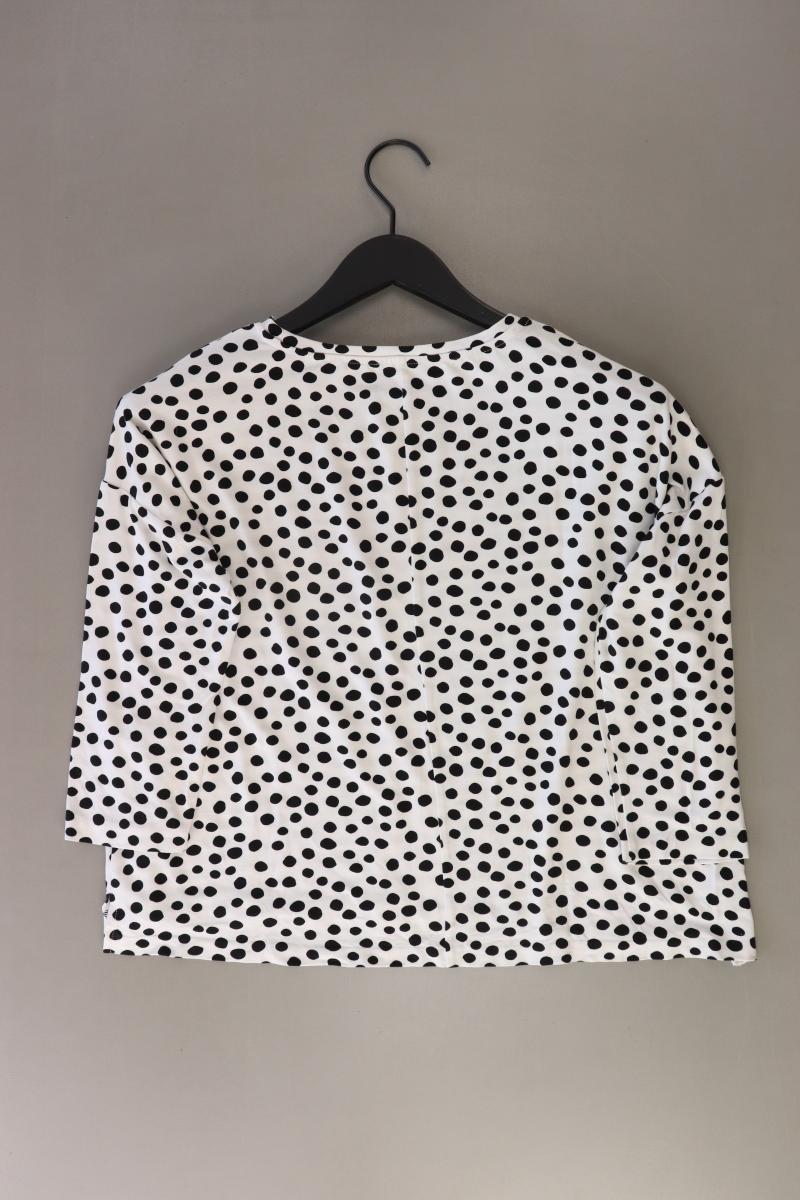 Opus Shirt "Sotti" Gr. 36 gepunktet 3/4 Ärmel weiß aus Viskose