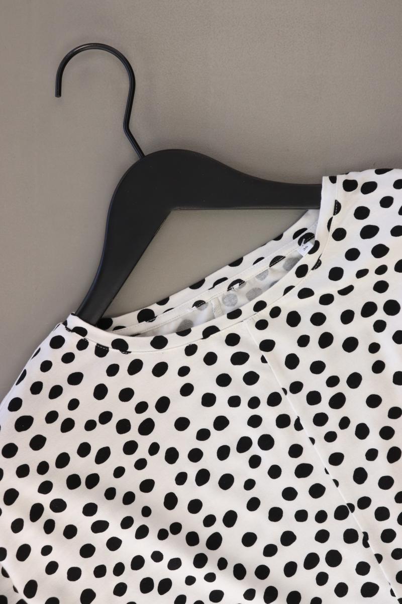 Opus Shirt "Sotti" Gr. 36 gepunktet 3/4 Ärmel weiß aus Viskose