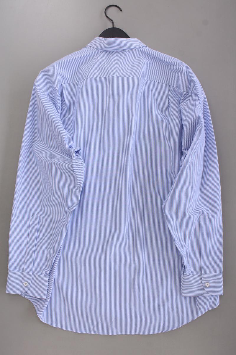 CHARLES TYRWHITT Langarmhemd für Herren Gr. Hemdgröße 46 gestreift blau
