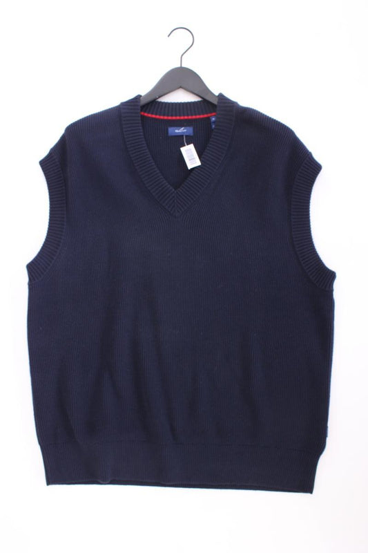 Gant Classic Pullunder für Herren Gr. XL blau aus Baumwolle