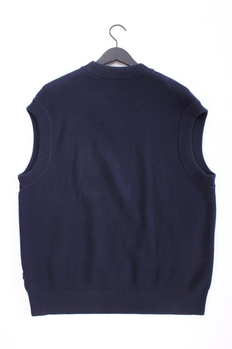 Gant Classic Pullunder für Herren Gr. XL blau aus Baumwolle