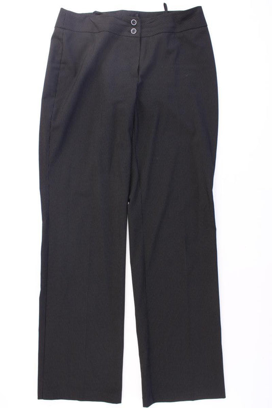 Steilmann Anzughose Gr. 40 gestreift schwarz aus Viskose