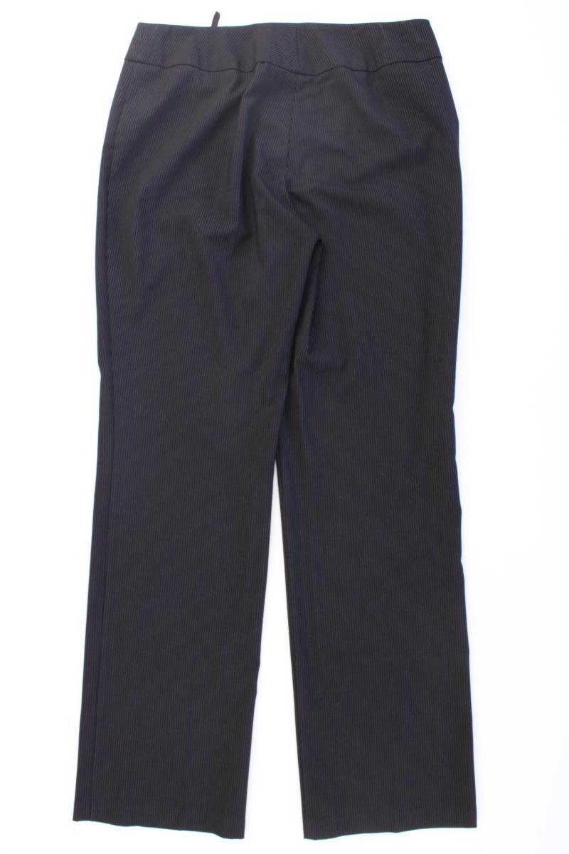 Steilmann Anzughose Gr. 40 gestreift schwarz aus Viskose