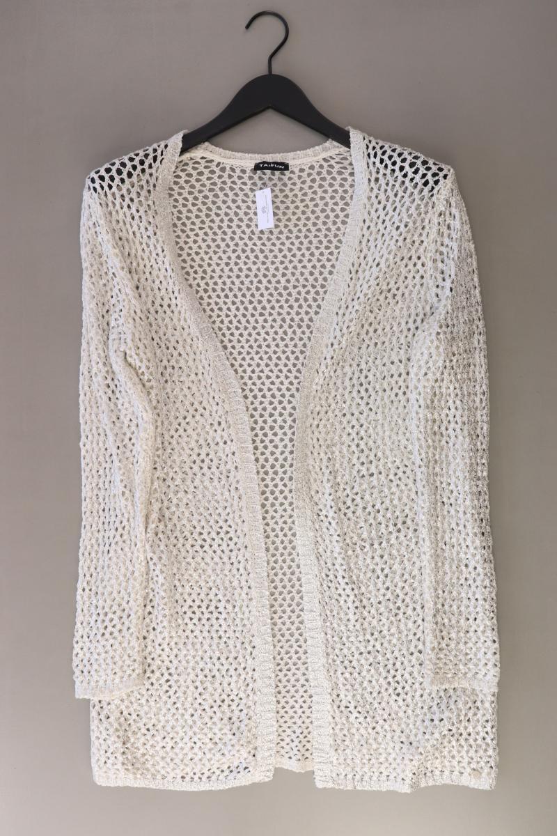 Taifun Regular Cardigan Gr. L Langarm silber