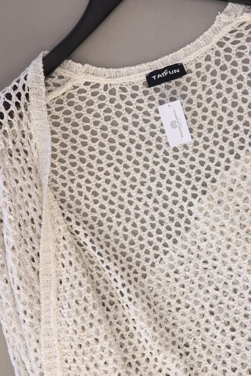 Taifun Regular Cardigan Gr. L Langarm silber