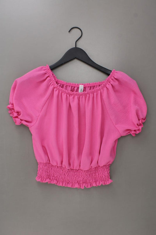 New Collection Bluse Gr. S Kurzarm pink aus Polyester