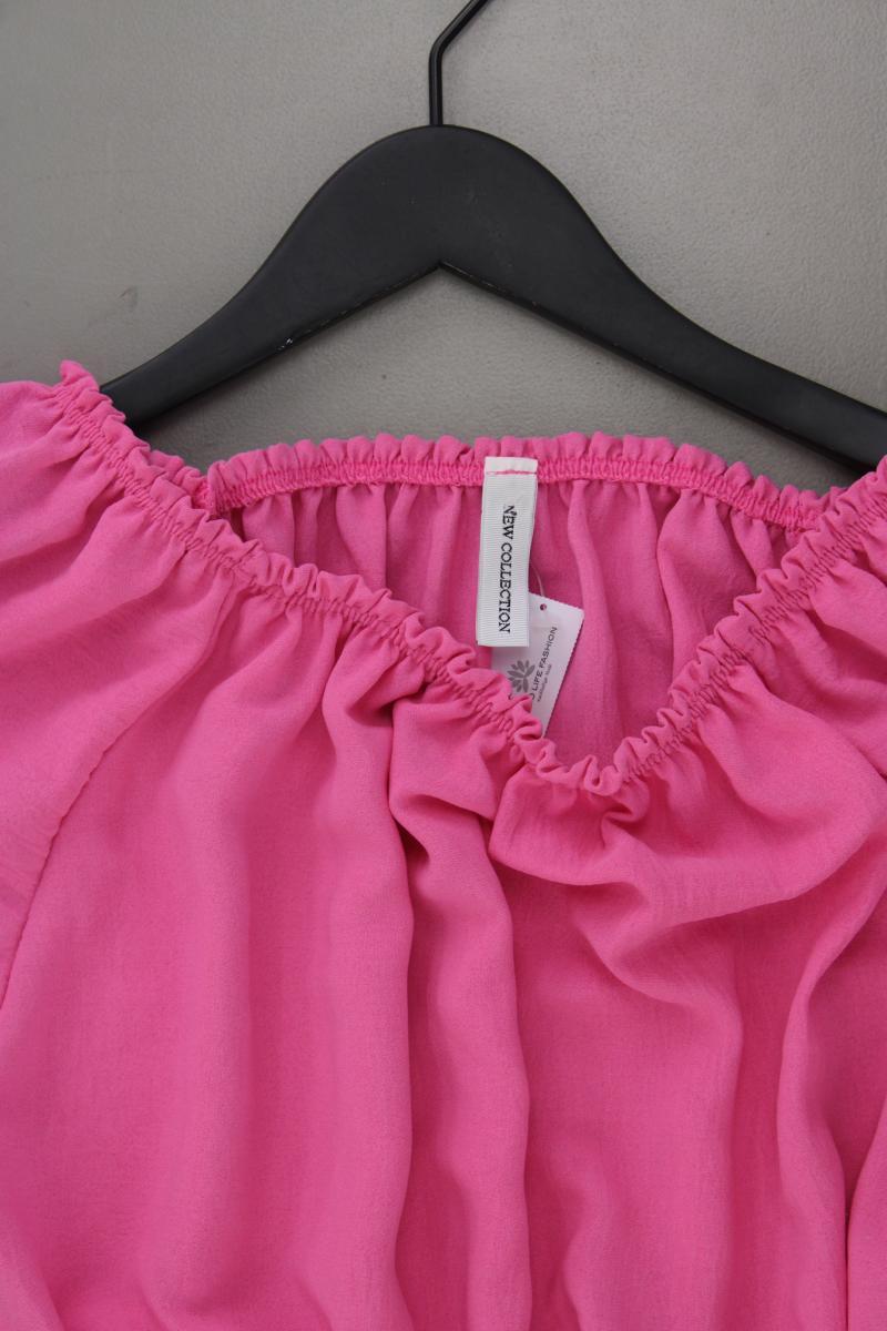 New Collection Bluse Gr. S Kurzarm pink aus Polyester