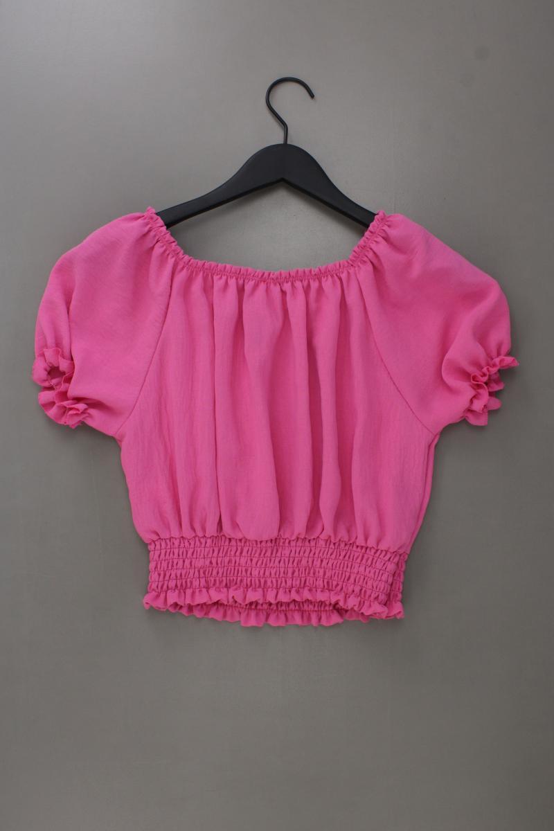 New Collection Bluse Gr. S Kurzarm pink aus Polyester