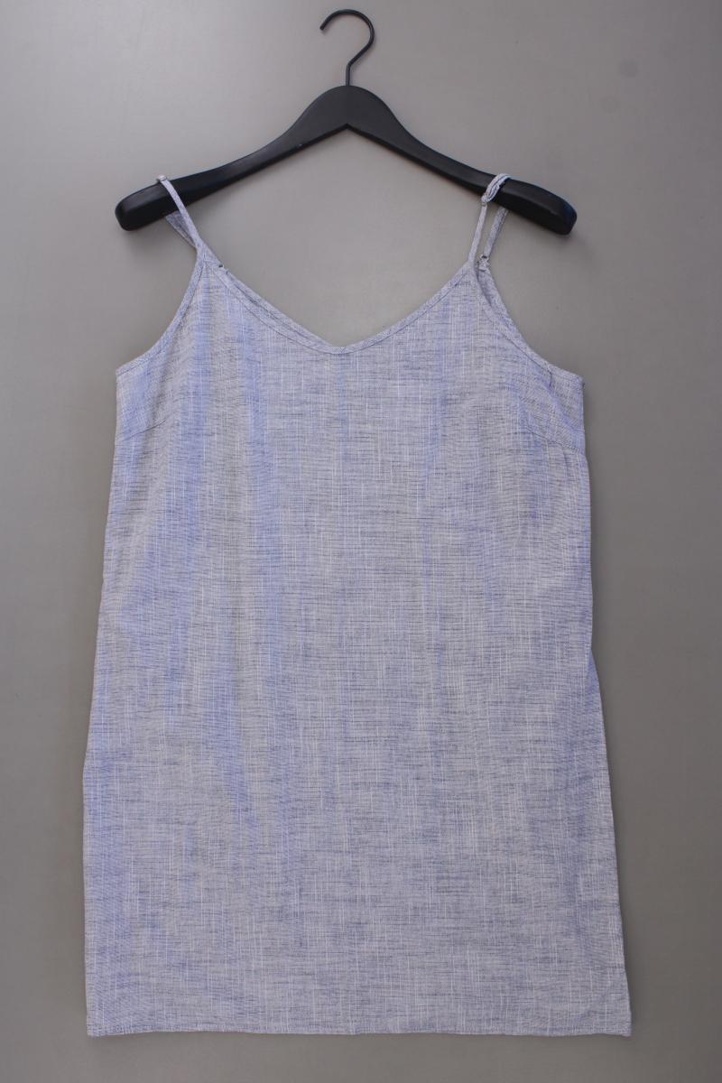 Vila Trägerkleid Gr. L grau aus Baumwolle