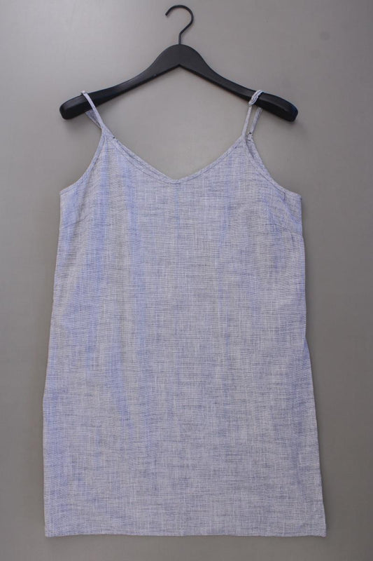 Vila Trägerkleid Gr. L grau aus Baumwolle