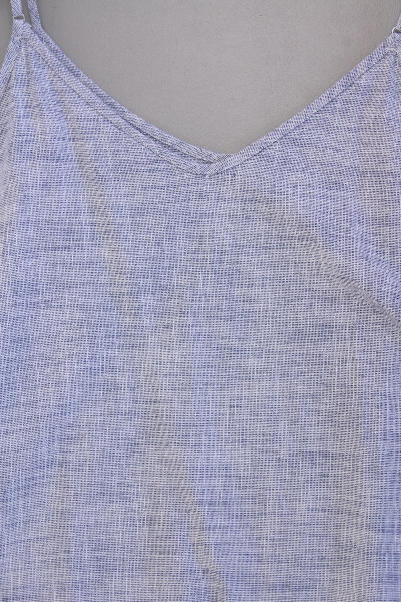 Vila Trägerkleid Gr. L grau aus Baumwolle