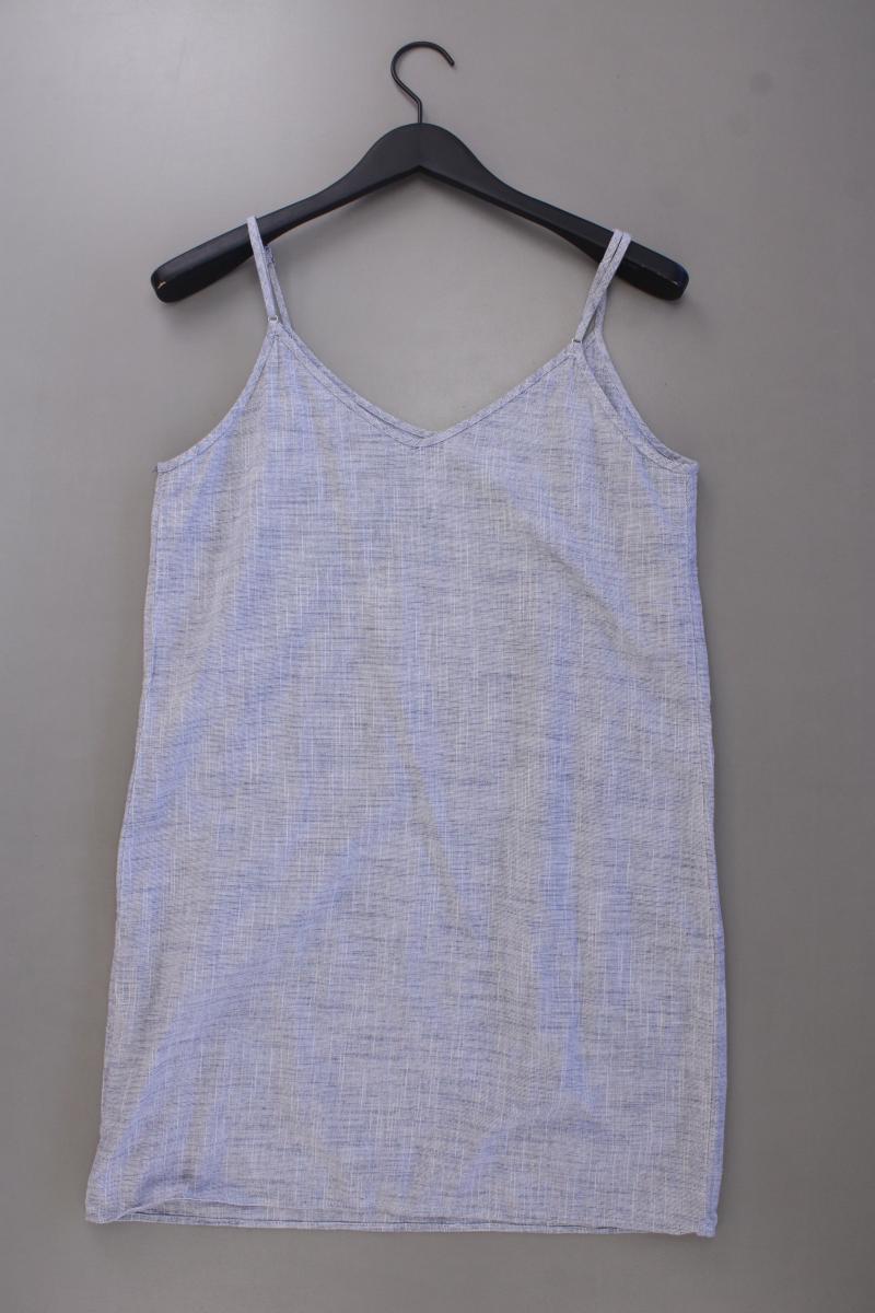 Vila Trägerkleid Gr. L grau aus Baumwolle