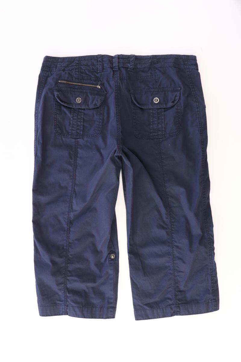 s.Oliver 7/8 Hose Gr. 44 blau aus Baumwolle