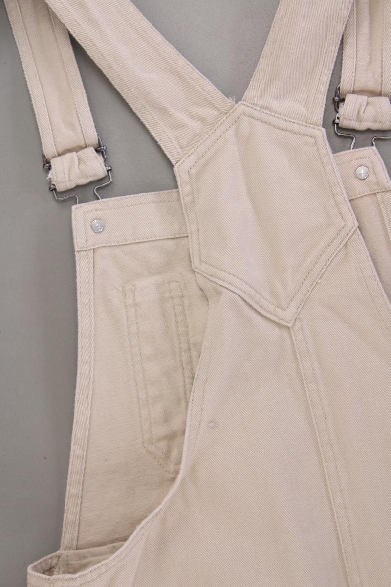 Pull&Bear Pull & Bear Latzkleid Gr. S Träger creme aus Baumwolle