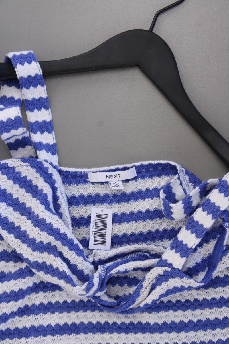 next Trägertop Gr. 42 gestreift blau aus Baumwolle